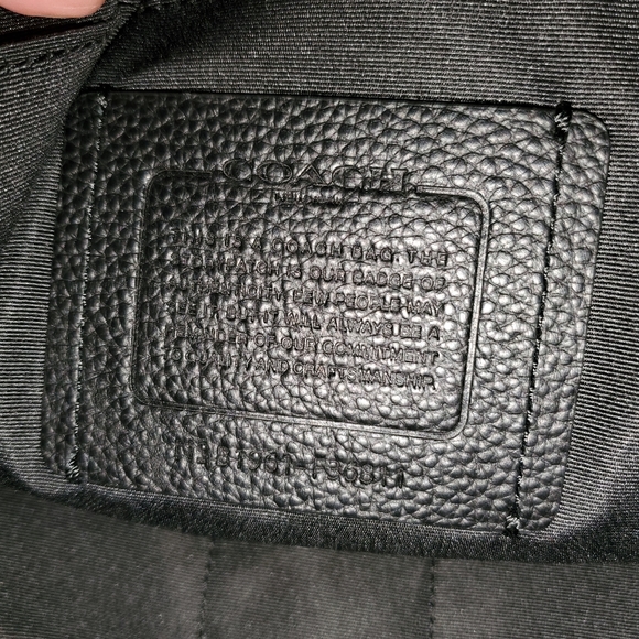 ❌SOLD❌ Large Leather Coach Backpack - Picture 8 of 16